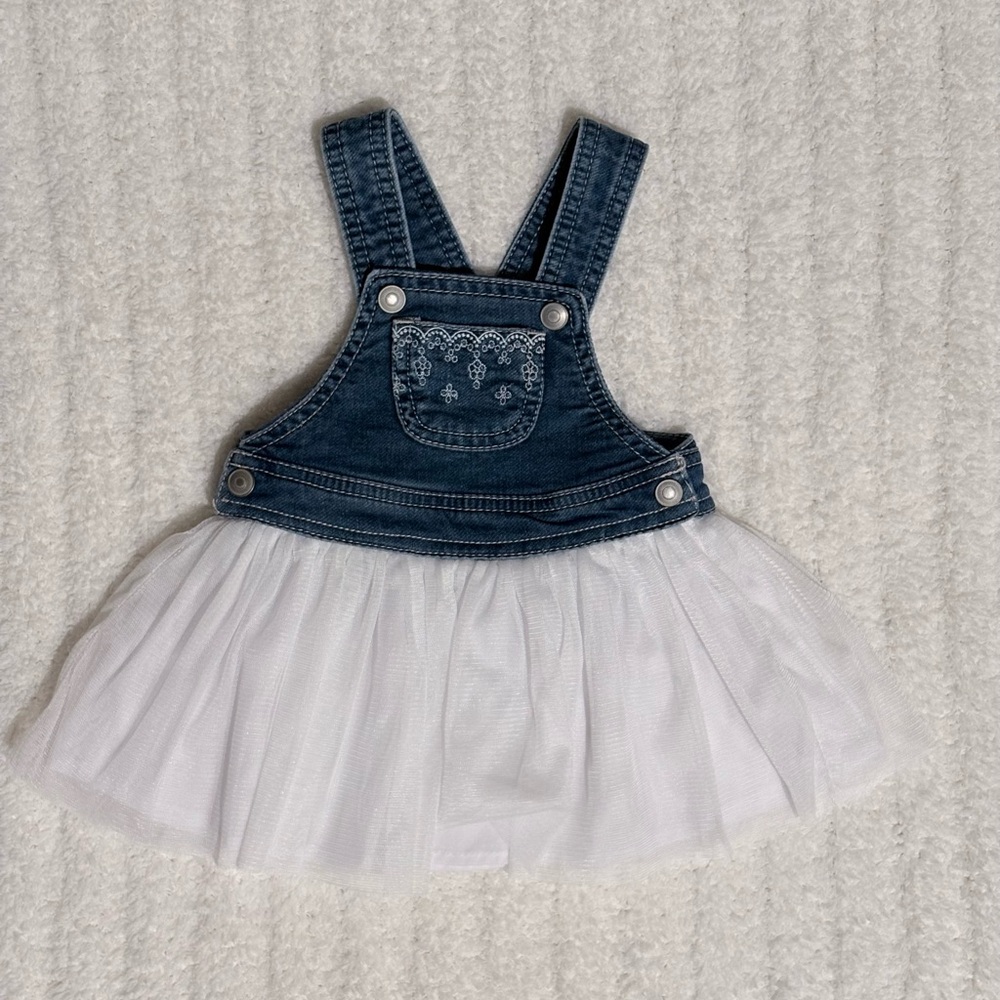 First Impressions Blue Denim Dress